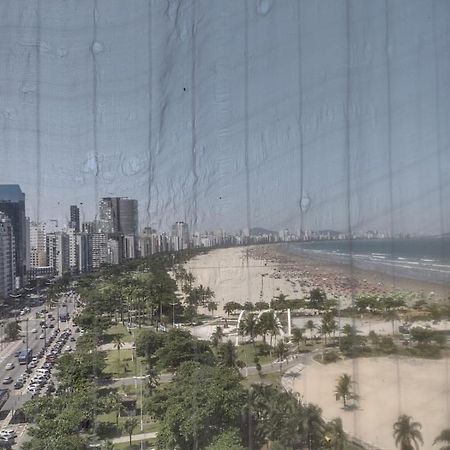 Pe Na Areia Em Santos! Que Vista Mar! Apartman Santos  Kültér fotó
