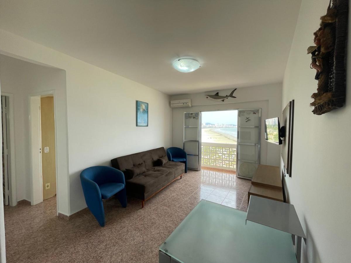 Pe Na Areia Em Santos! Que Vista Mar! Apartman Santos  Kültér fotó