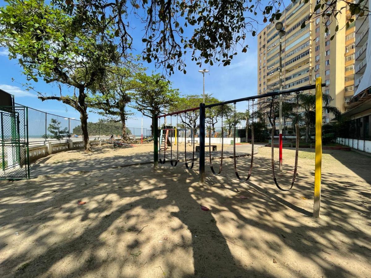Pe Na Areia Em Santos! Que Vista Mar! Apartman Santos  Kültér fotó