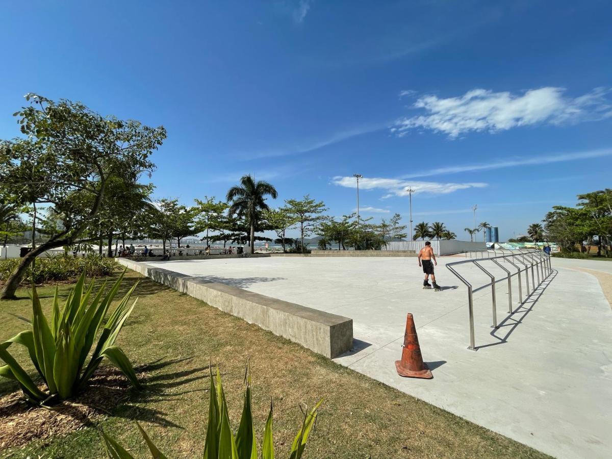 Pe Na Areia Em Santos! Que Vista Mar! Apartman Santos  Kültér fotó