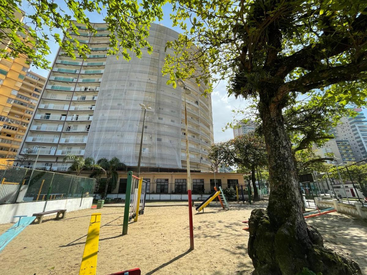 Pe Na Areia Em Santos! Que Vista Mar! Apartman Santos  Kültér fotó