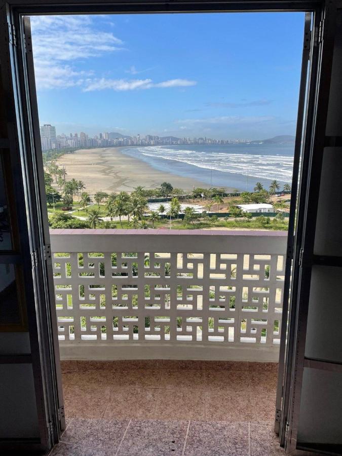Pe Na Areia Em Santos! Que Vista Mar! Apartman Santos  Kültér fotó